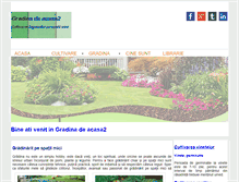 Tablet Screenshot of gradinadeacasa2.com